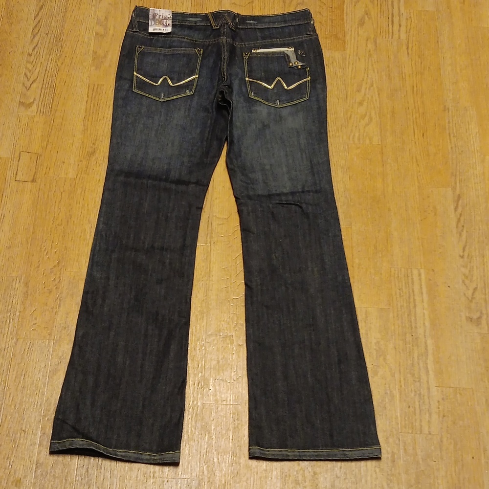 FRIED DENIM BLUE  BOOT CUT JEANS 👖